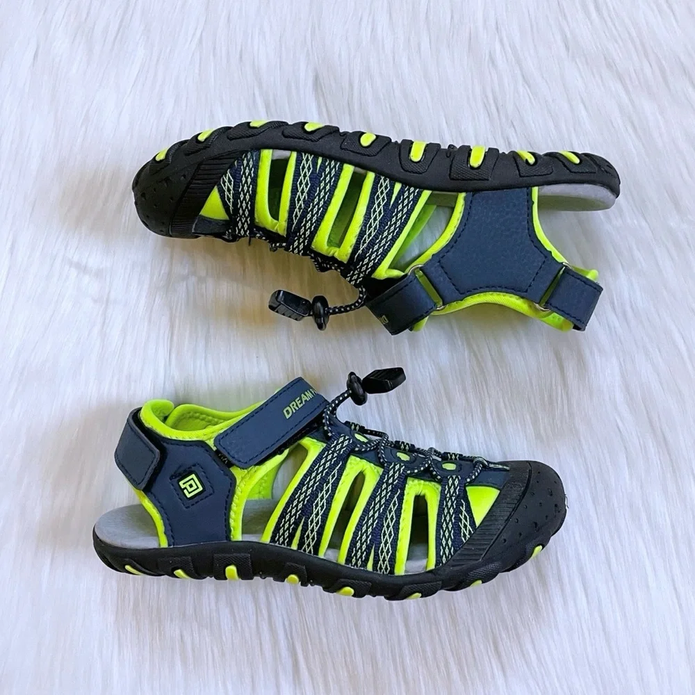 Dream Pairs Boys’ Athletic Closed Toe Sport Sandals - Picture 7 of 11